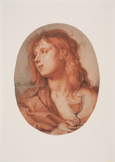 De Apostel Johannes door Karel van III Mander