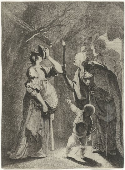 Ceres en Stellio door Karel van Mander (III)