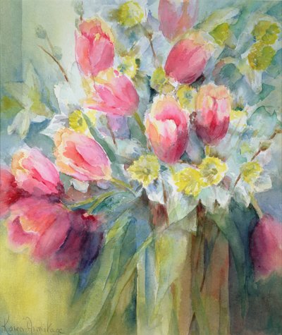 Oxford Elite Narcissus, IJsfollies door Karen Armitage