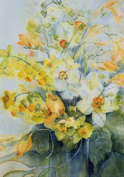 Voorjaarsbloemen door Karen Armitage