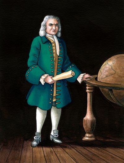 Kapitein William Kidd, Kaper, 1645-1701 door Karen Humpage