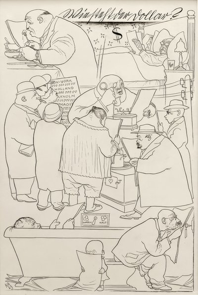 Hoe gaat het met de dollar door Karl Arnold