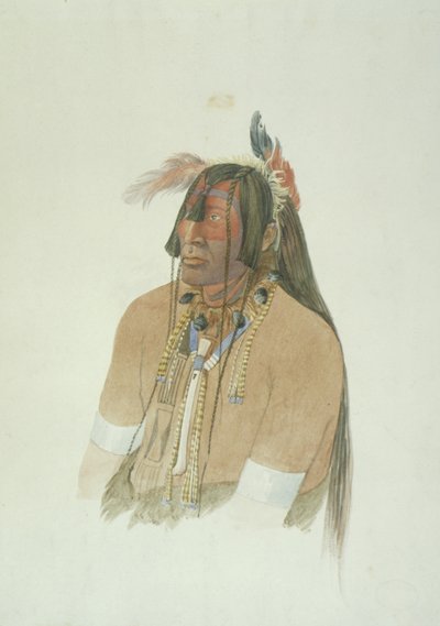 Onbekende man door Karl Bodmer