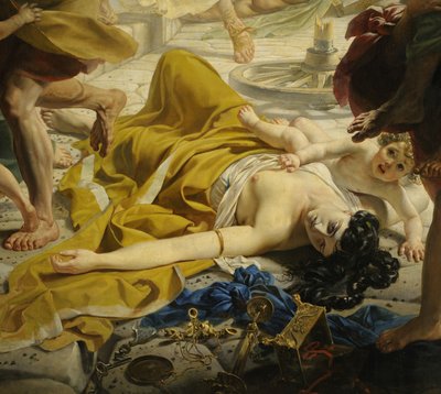 (detail) De laatste dag van Pompeii door Karl Pavlovich Bryullov