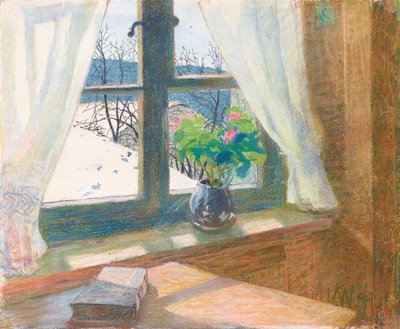 Uitzicht vanuit het Raam door Karl Edmund Walser