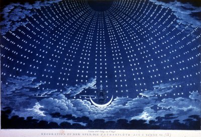 Decor door Schinkel door Karl Friedrich Schinkel