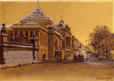 Het Panayev Theater in Sint-Petersburg door Karl Geftler