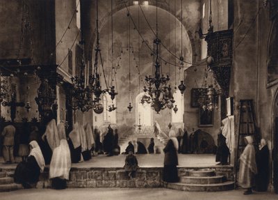 Bethlehem, Dienst in de Geboortekerk door Karl Grober