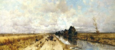 Weg langs het kanaal door Karl Heffner