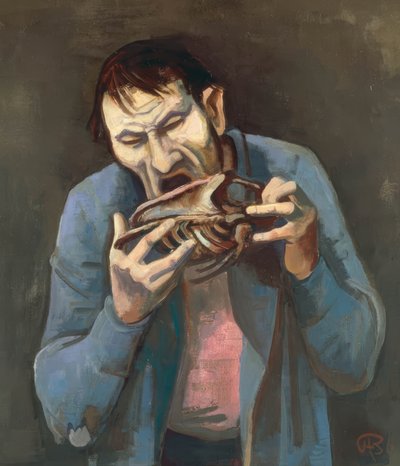 De hongerige door Karl Hofer