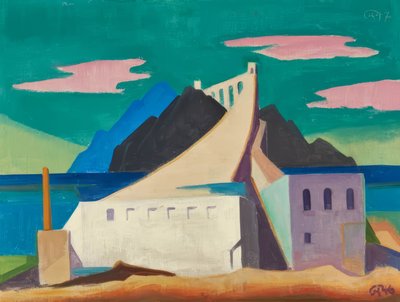 De brug (2) door Karl Hofer