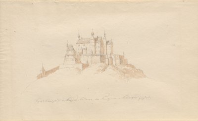 Schloss Landstuhl b. Kaisers, Lautern, den Prinzen v. Sickingen gehürig door Karl Julius Von Leypold