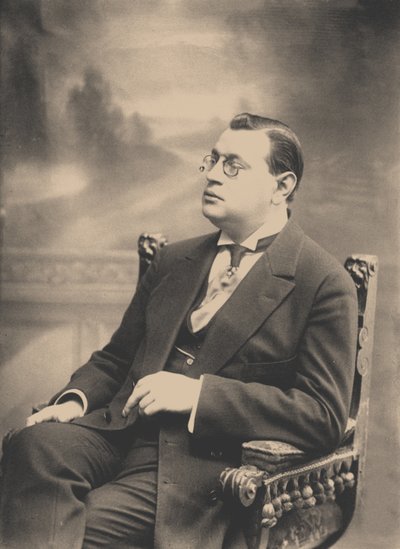 Arkady Timofeevich Averchenko door Karl Karlovich Bulla