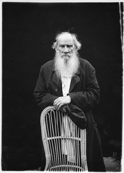 Leo Tolstoy, ca. 1908 door Karl Karlovich Bulla