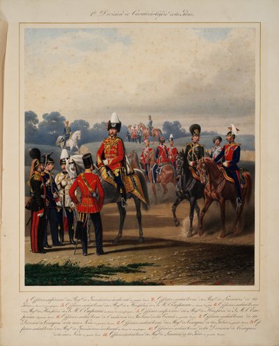 Eerste Garde Licht Cavalerie Divisie, 1867 door Karl Karlovich Piratsky