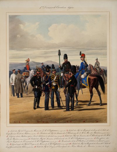 Eerste Lichte Cavaleriedivisie, 1867 door Karl Karlovich Piratsky