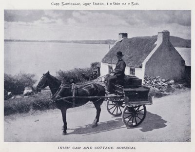 Ierse Kar en Cottage, Donegal door Karl Karlovich Piratsky