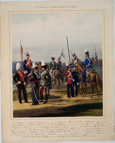 De 2e Garde Cavaleriedivisie door Karl Karlovich Piratsky