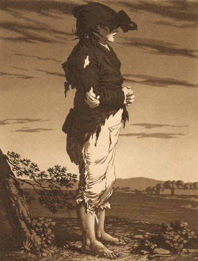 De Jonge Bedelaars, ca. 1800 door Karl Ludwig Bernhard Buchhorn