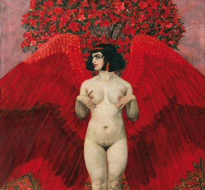 Rode Engel, 1902 door Karl Mediz