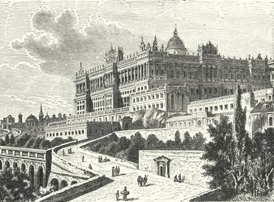 Koninklijk Paleis, Madrid, Spanje door Karl Muller