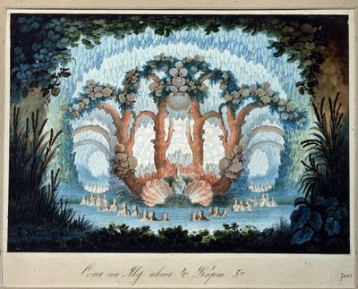 Decor voor de opera 