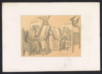 Evangelisten Matteüs en Marcus door Karl Palzow