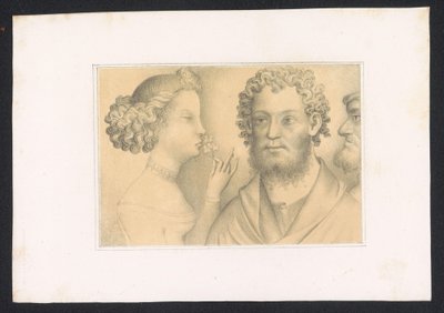 Mannen en jonge vrouw door Karl Palzow
