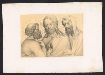 Roeping van Petrus en Andreas door Karl Palzow