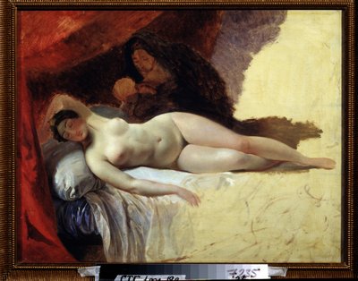 Junon slapend of Het begin van de Melkweg door Karl Pavlovich Bryullov