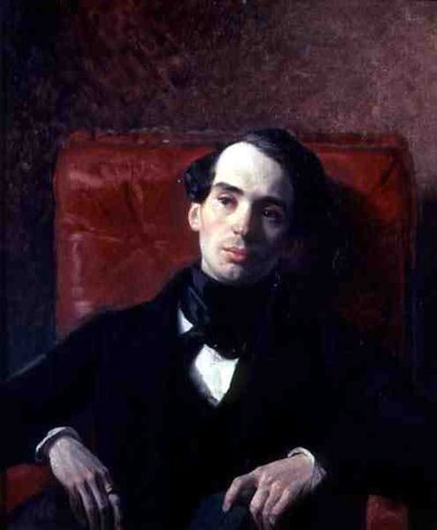 Portret van de Auteur, A. N. Strougovschikoff (1808-78) door Karl Pavlovich Bryullov