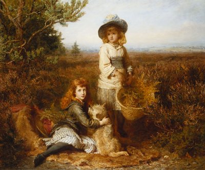 Tussen de Varens, 1877 door Karl Wilhelm Friedrich Bauerle