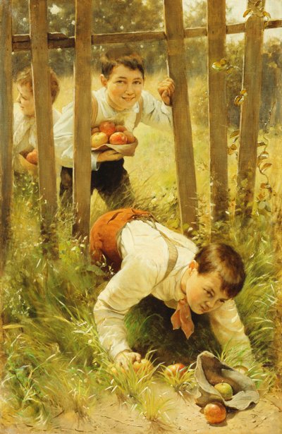 Appels stelen door Karl Witkowski