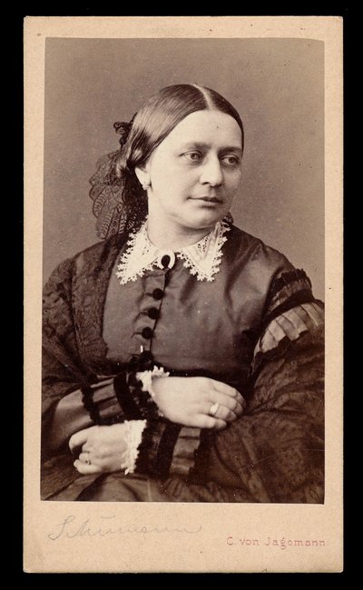 Portret van Clara Schumann door Karl von Jagemann