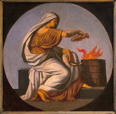Allegorie van vuur door Károly Lotz