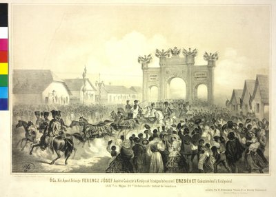 Keizer van Oostenrijk Franz Joseph I door Karoly Sterio