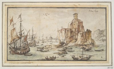 Havenzicht door Kasper van Eyck