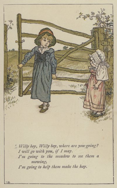 Willy jongen, Willy jongen, waar ga je heen door Kate (after) Greenaway