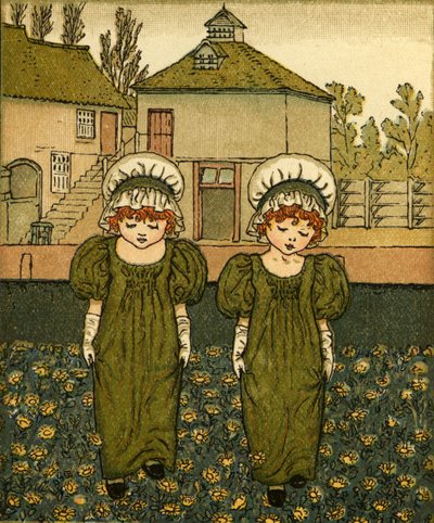 Teken een emmer door Kate Greenaway