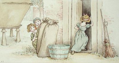 Verstoppertje door Kate Greenaway