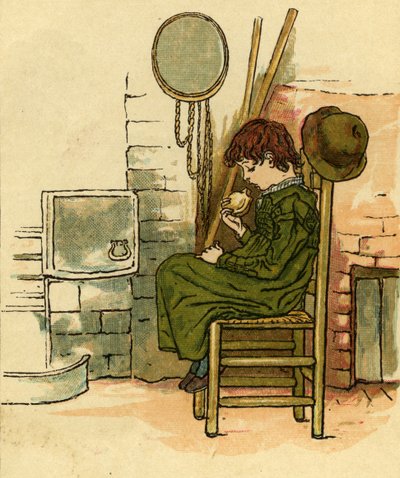 Kleine Jack Horner kinderliedje door Kate Greenaway