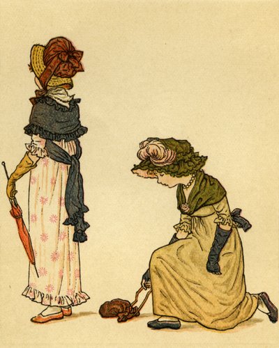 Lucy Locket verloor haar zak door Kate Greenaway