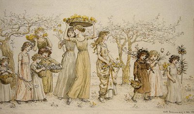 Lente door Kate Greenaway