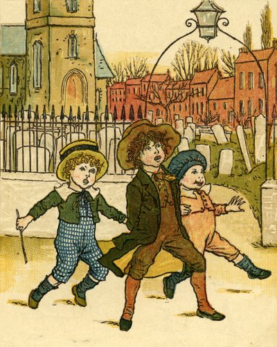 We zijn allemaal vrolijke jongens door Kate Greenaway