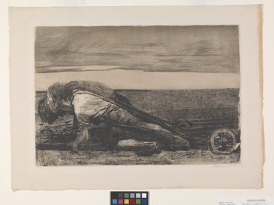 De Ploegers door Käthe Kollwitz