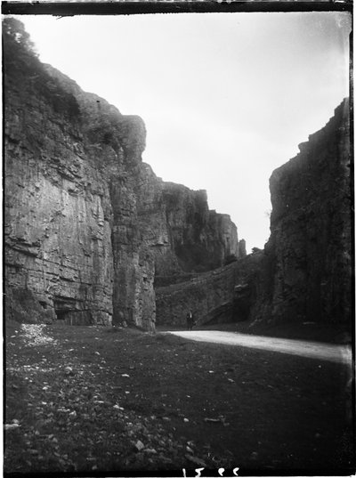 Cheddar Gorge, Cliff Road, Cheddar, Sedgemoor, Somerset, 22/05/1907 door Katherine Jean Macfee