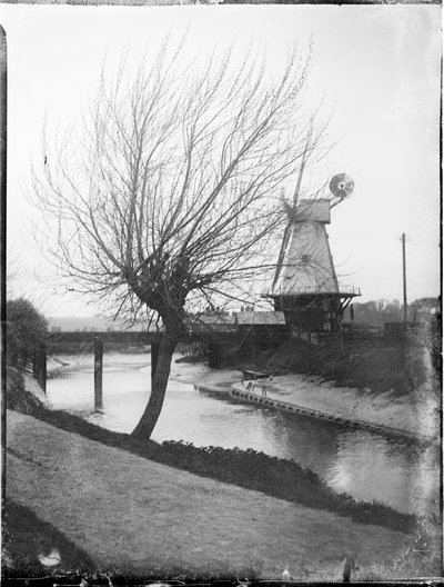 Rye Windmill, Ferry Road, Rye, Rother, East Sussex, 25/04/1905 door Katherine Jean Macfee