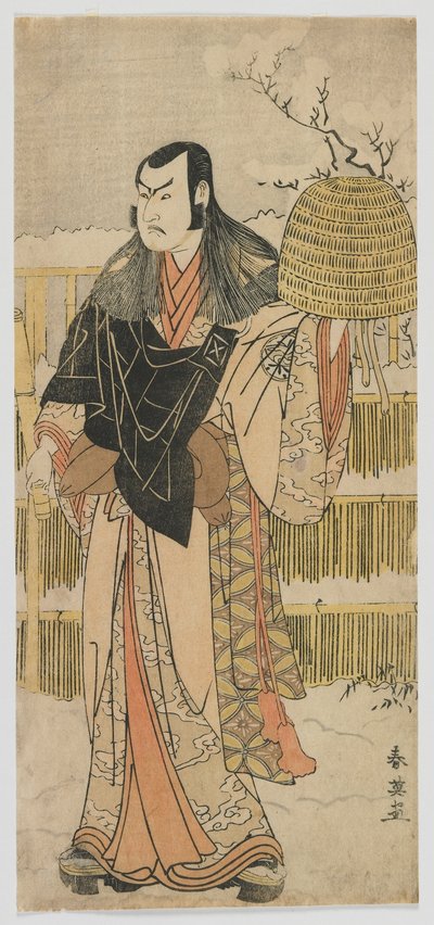 Kabuki Acteur Nakamura Juzo II als Kakokawa Honzo in Act Negen van 
