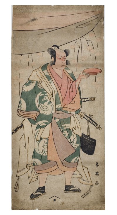 Acteur in karakter, ca. 1762-1800 door Katsukawa Shunei