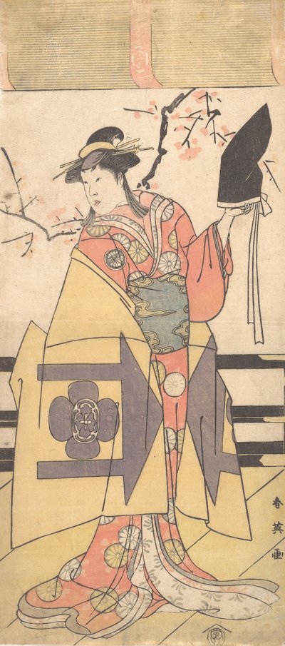 De Derde Segawa Kikunojo als Vrouw van Kudo Suketsune in een Soga Spel, ca. 1792 door Katsukawa Shun